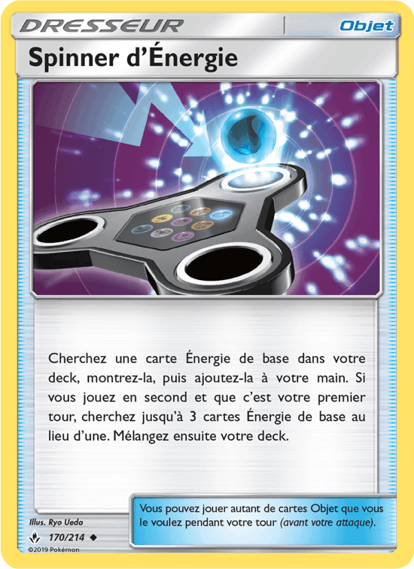 Spinner d’Énergie, card 170 from Alliance Infaillible