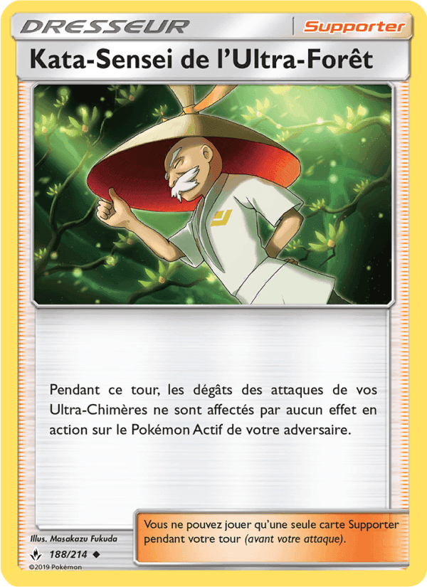 Kata-Sensei de l’Ultra-Forêt, carte 188 de Alliance Infaillible
