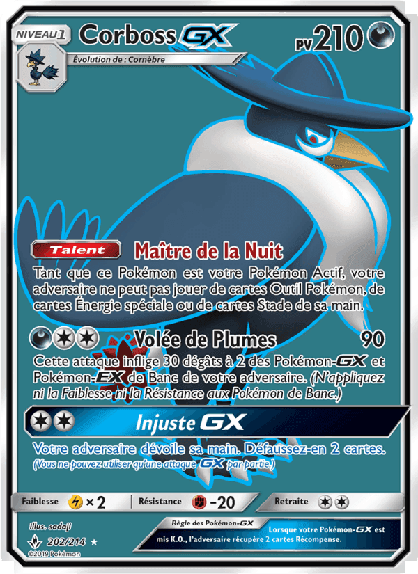 Corboss GX, carte 202 de Alliance Infaillible