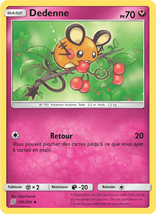 Dedenne, card 145 from Harmonie des Esprits