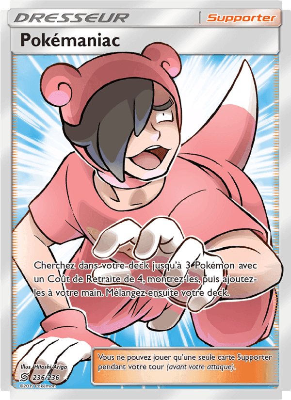 Pokémaniac, carte 236 de Harmonie des Esprits