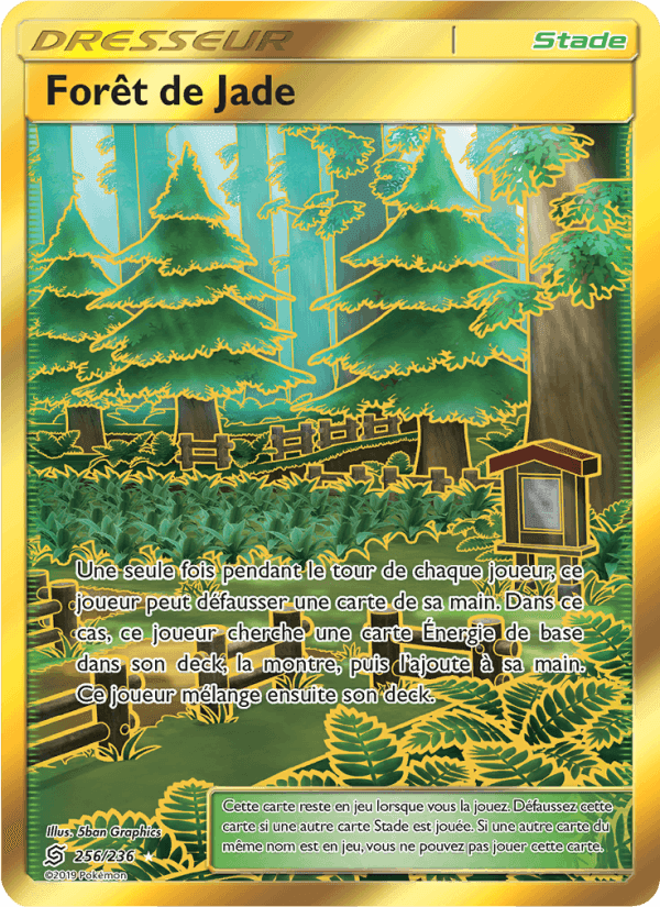 Forêt de Jade, card 256 from Harmonie des Esprits