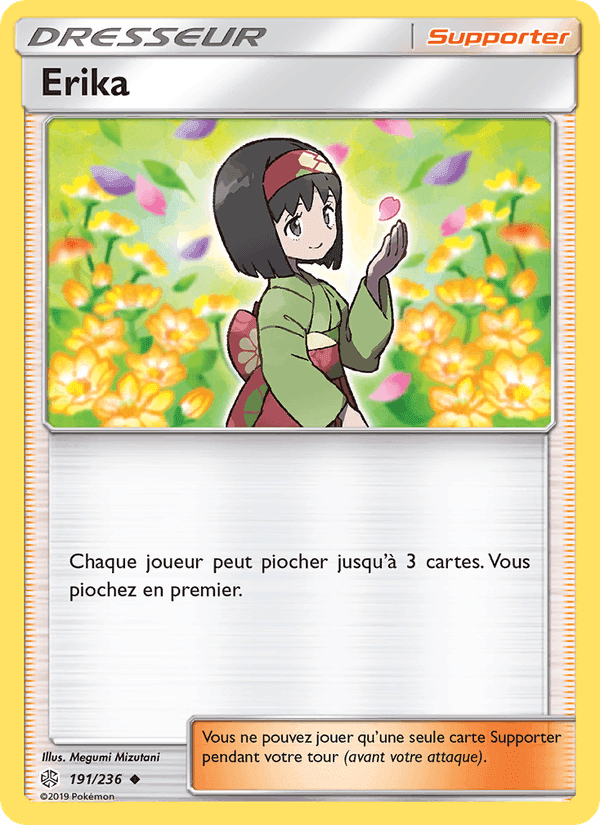 Erika, card 191 from Éclipse Cosmique