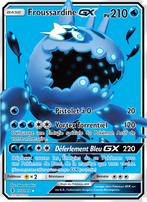 Froussardine GX, card 133 from Gardiens Ascendants