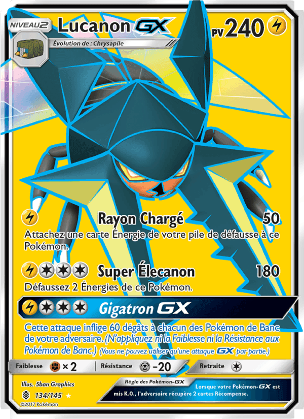 Lucanon GX, card 134 from Gardiens Ascendants