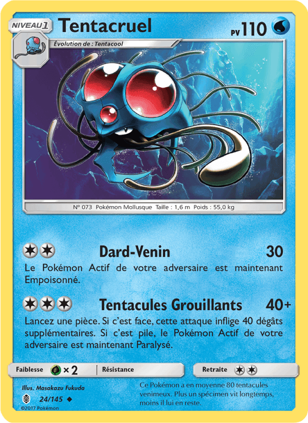 Tentacruel, carte 24 de Gardiens Ascendants