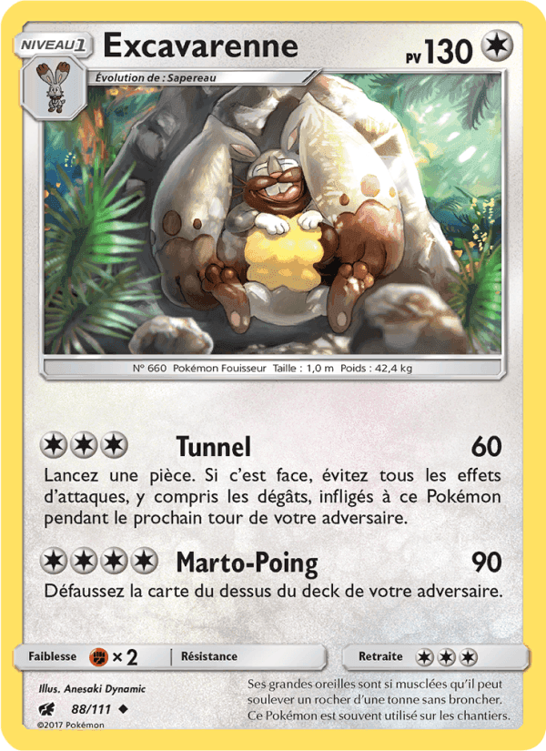 Excavarenne, carta 88 di Invasion Carmin