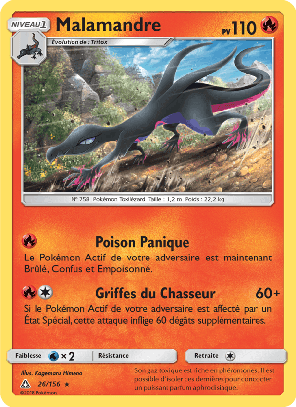 Malamandre, carte 26 de Ultra-Prisme