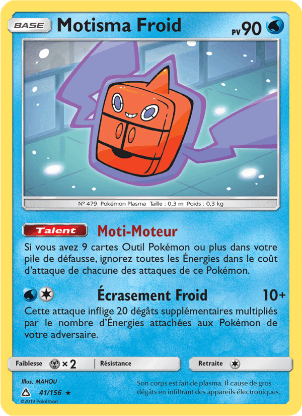 Motisma Froid, carta 41 de Ultra-Prisme