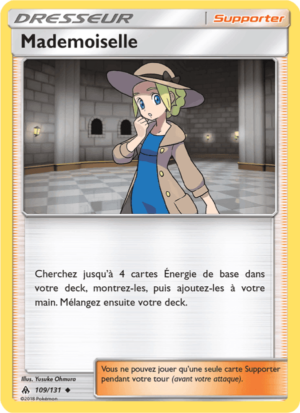 Mademoiselle, card 109 from Lumière Interdite