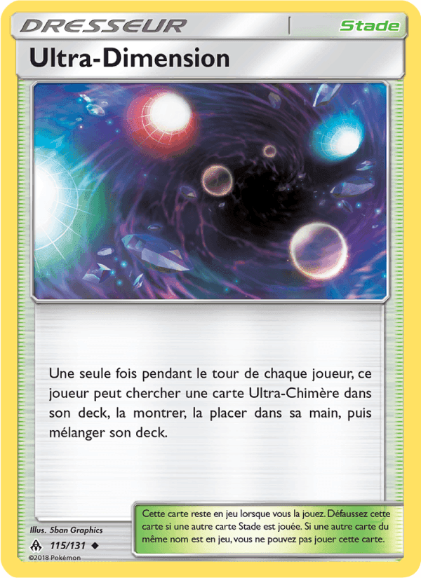 Ultra-Dimension, card 115 from Lumière Interdite