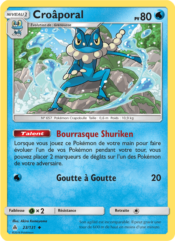 Croâporal, carta 23 di Lumière Interdite