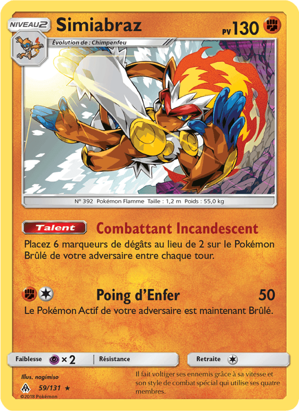 Simiabraz, carta 59 di Lumière Interdite
