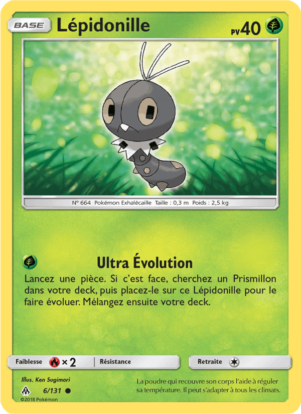 Lépidonille, carta 6 di Lumière Interdite