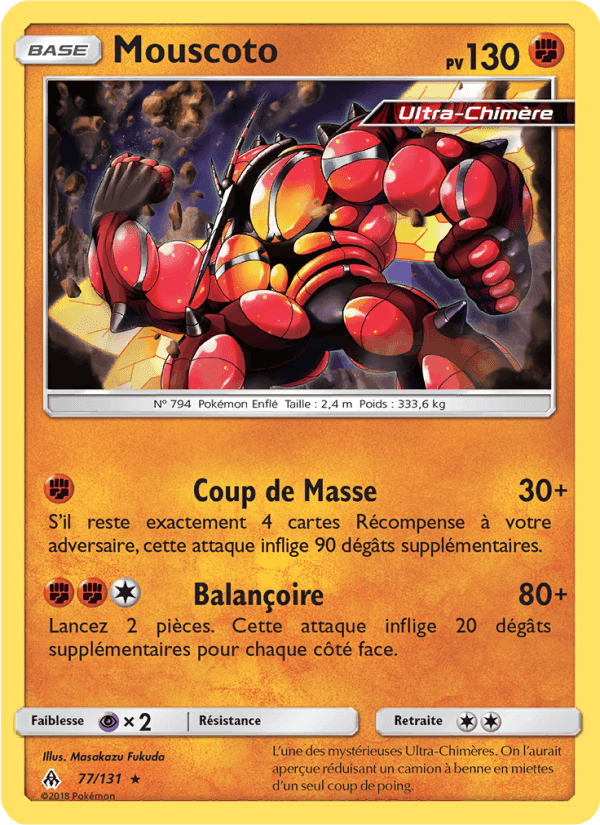 Mouscoto, card 77 from Lumière Interdite