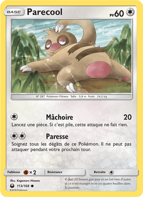 Parecool, carta 113 di Tempête Céleste