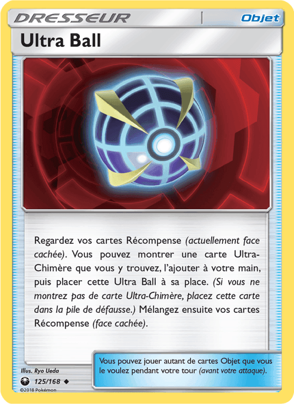 Ultra Ball, card 125 from Tempête Céleste