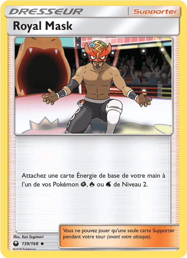 Royal Mask, card 139 from Tempête Céleste