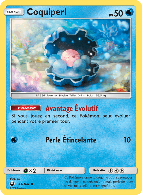 Coquiperl, carte 41 de Tempête Céleste
