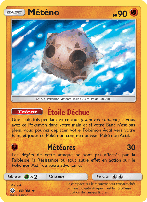 Météno, card 83 from Tempête Céleste