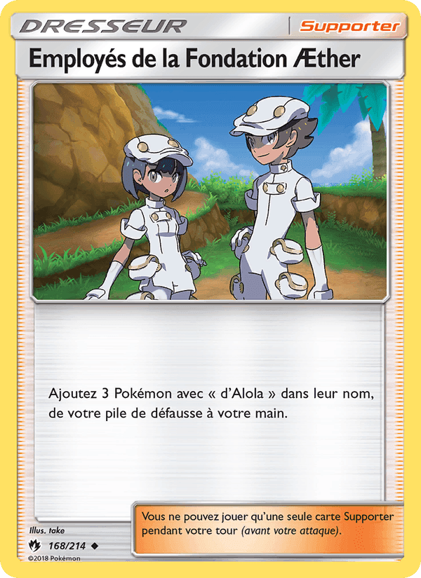 Employés de la Fondation Æther, carte 168 de Tonnerre Perdu