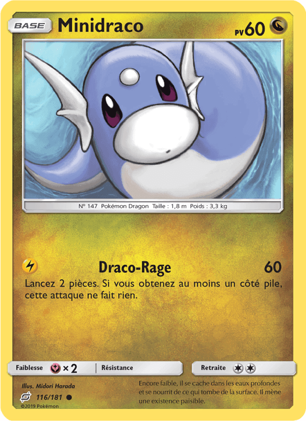 Minidraco, card 116 from Duo de Choc