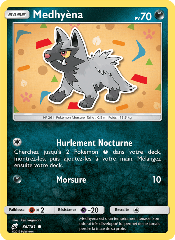 Medhyèna, card 86 from Duo de Choc