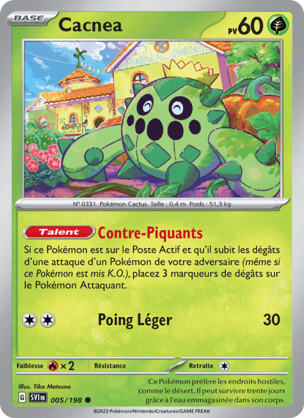 Cacnea, carte 005 de Écarlate et Violet