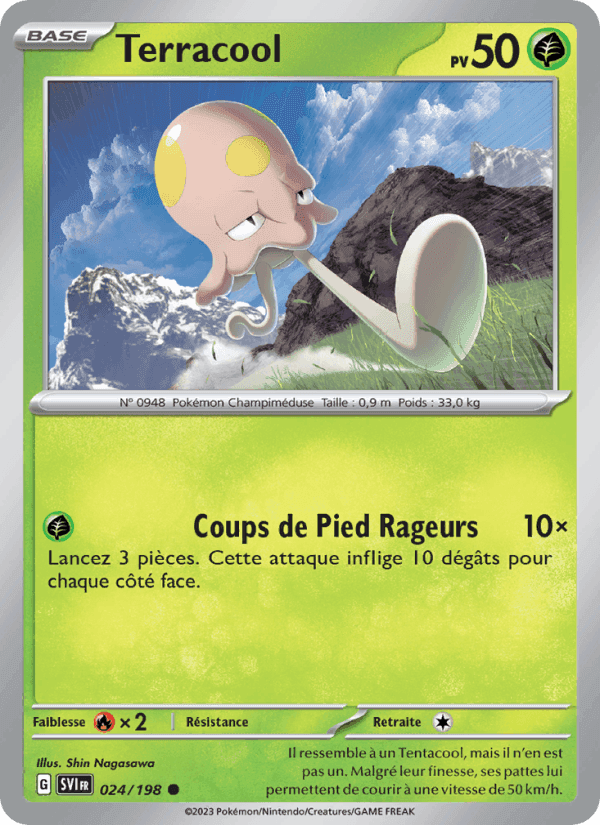 Terracool, carte 024 de Écarlate et Violet