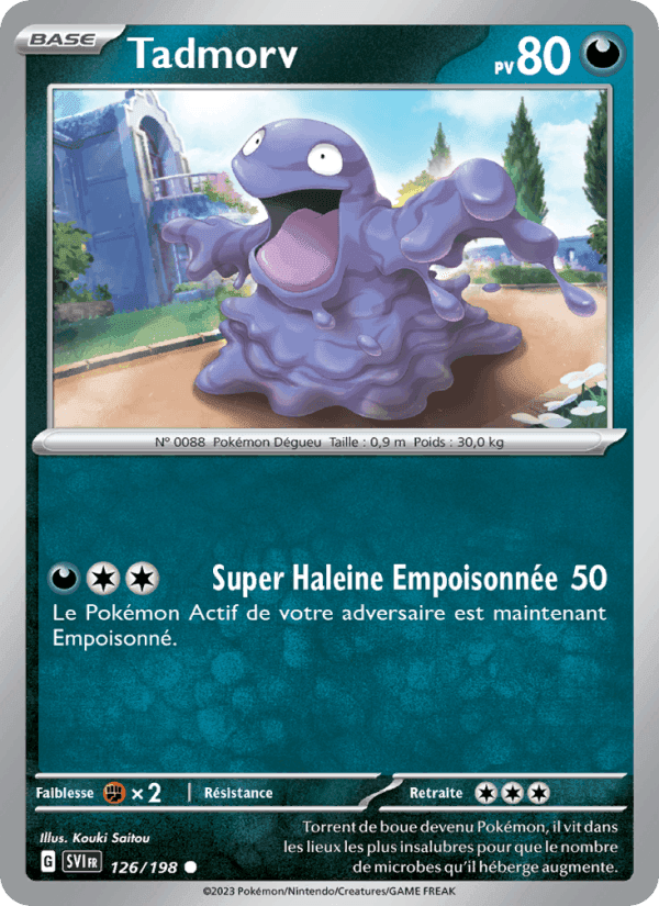 Tadmorv, card 126 from Écarlate et Violet