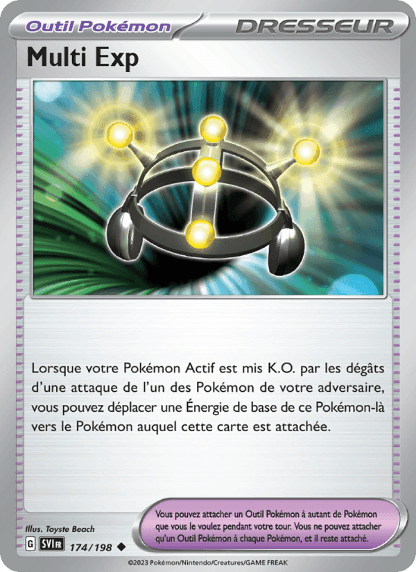Multi Exp, carte 174 de Écarlate et Violet
