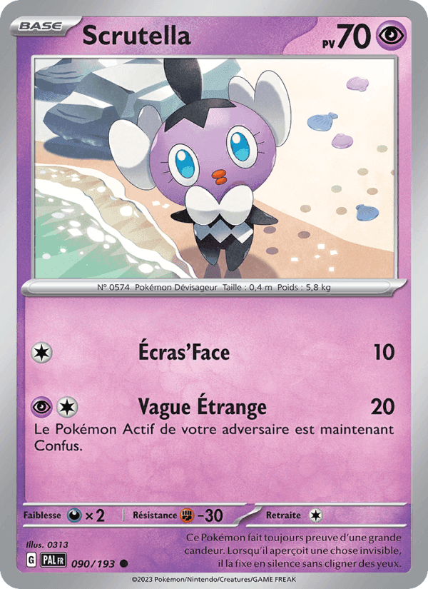 Scrutella, card 090 from Évolutions à Paldea