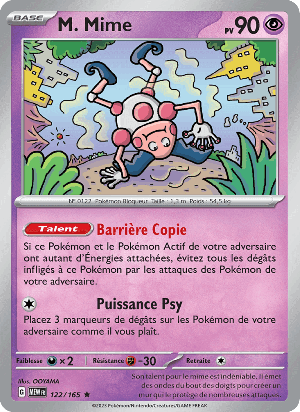 M. Mime, carte 122 de 151