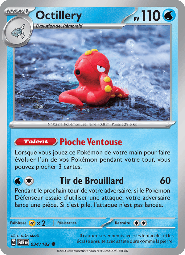 Octillery, carte 034 de Faille Paradoxe