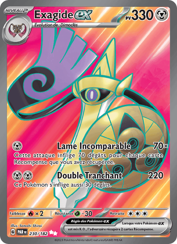 Exagide-ex, carte 230 de Faille Paradoxe