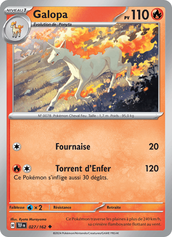 Galopa, carte 027 de Forces Temporelles