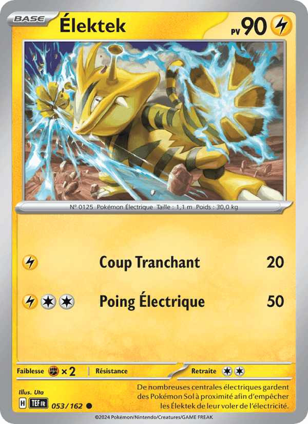 Élektek, carte 053 de Forces Temporelles