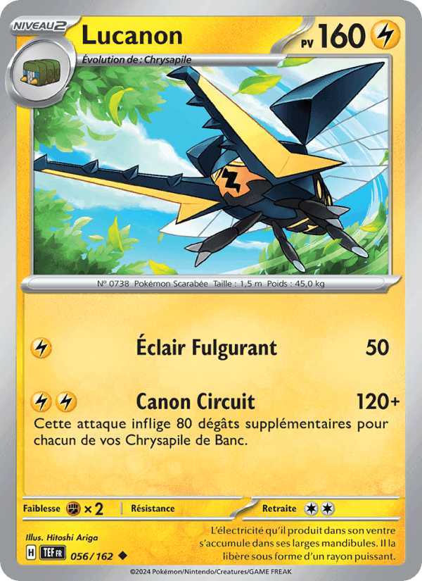 Lucanon, carte 056 de Forces Temporelles