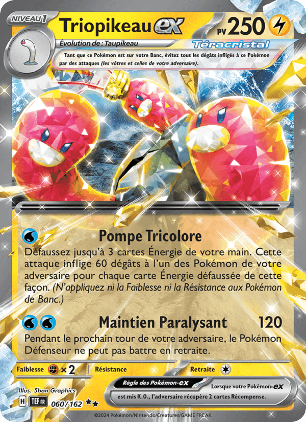 Triopikeau-ex, carte 060 de Forces Temporelles