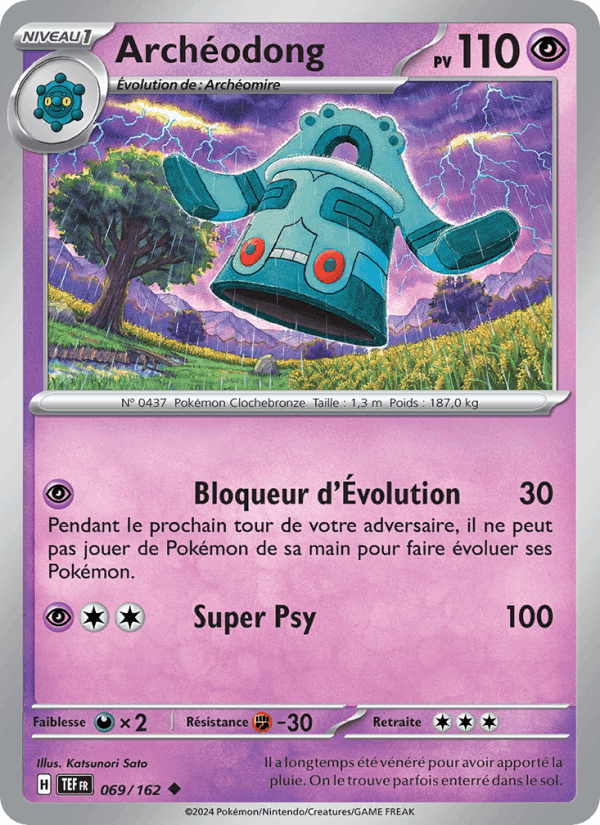 Archéodong, carta 069 di Forces Temporelles