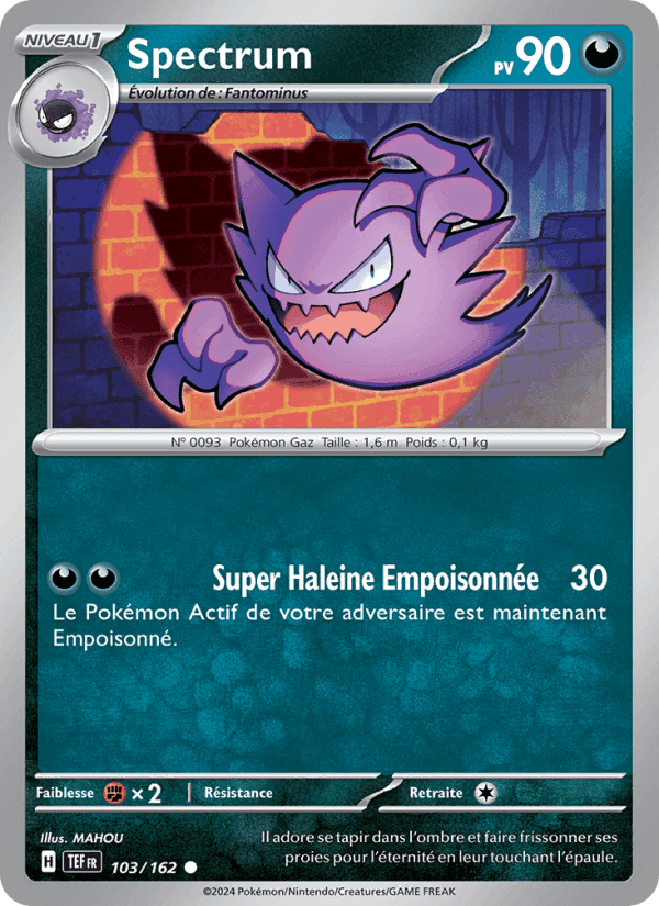 Spectrum, card 103 from Forces Temporelles