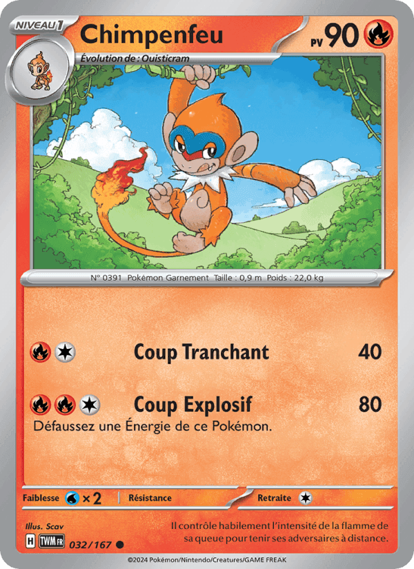 Chimpenfeu, carte 032 de Mascarade Crépusculaire