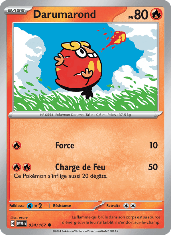 Darumarond, carte 034 de Mascarade Crépusculaire