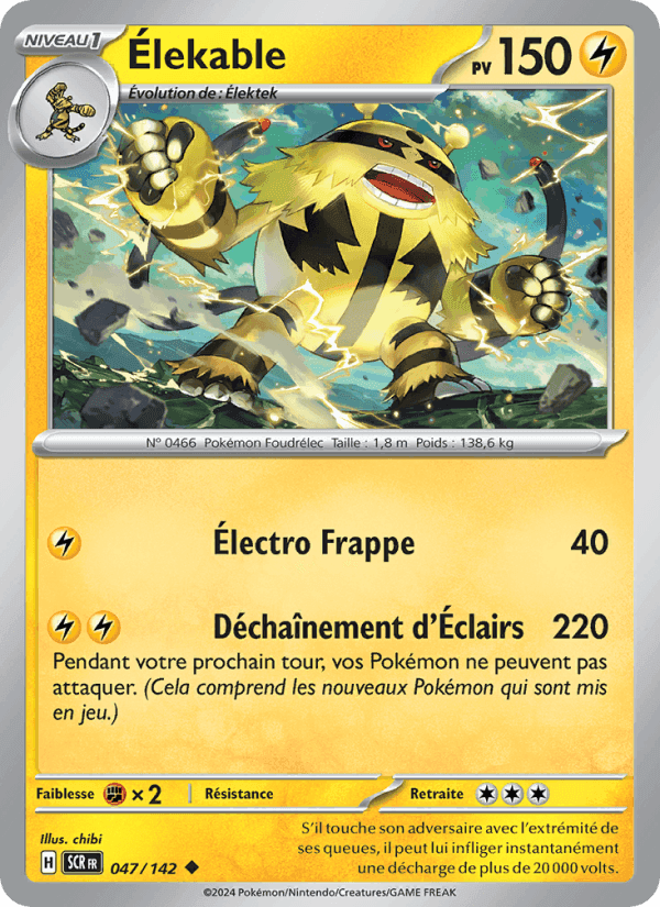 Élekable, carta 047 de Couronne Stellaire