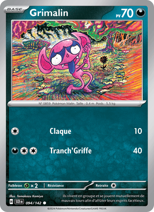 Grimalin, card 094 from Couronne Stellaire