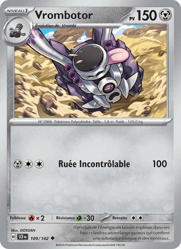 Vrombotor, card 109 from Couronne Stellaire