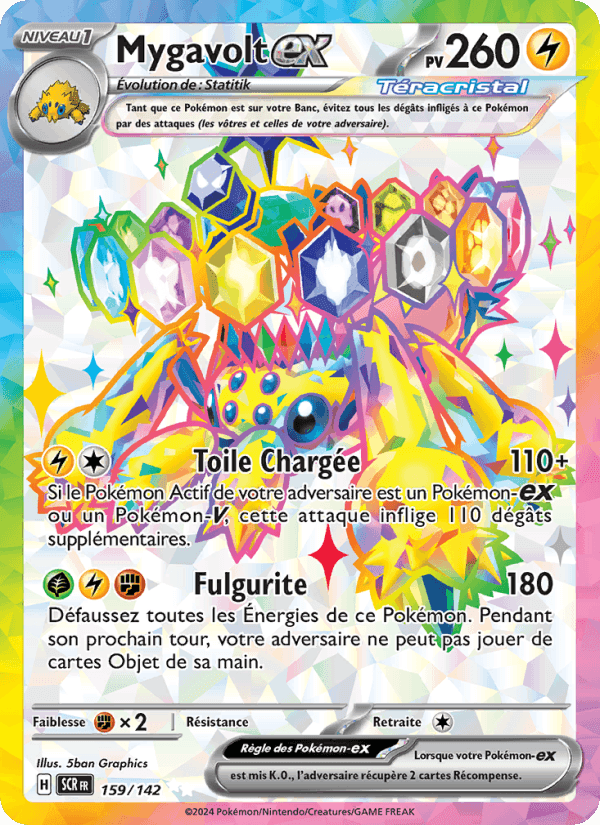 Mygavolt-ex, carta 159 di Couronne Stellaire