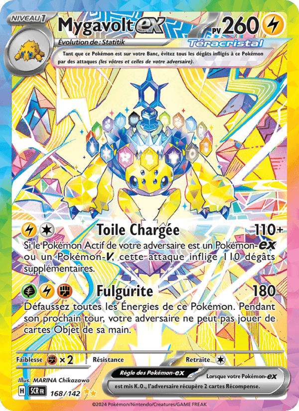 Mygavolt-ex, carte 168 de Couronne Stellaire