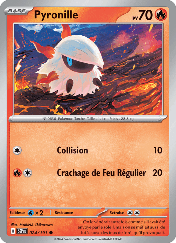 Pyronille, carte 024 de Étincelles Déferlantes