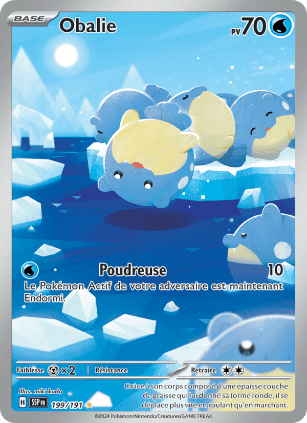 Obalie, carte 199 de Étincelles Déferlantes